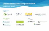 Thank you to our sponsors - Sustainable Technologies Evaluation … · 2019-11-14 · Thank you to our sponsors. Dam Removal and Stream Restoration Lessons Learned from Stream Restoration