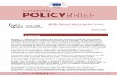 EUROPEAN POLICYBRIEF · A crucial topic that is addressed and researched within the RICHES consortium is co-creation, ... institutions; the impact of new media, digital lifestyles