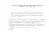 On solving multistage stochastic programs with coherent ... · Multistage stochastic linear programming models have been studied for many years, and ... computation at each stage