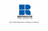HIGH PERFORMANCE FITNESS FLOORING · Cardio & Strength Areas is a sheet rubber ... and above the gym remain quiet ... • Modular rubber flooring, supplied in planks • 3mm thick,