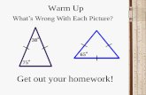 Get out your homework!bolusmath.weebly.com/uploads/5/7/9/0/57901811/... · The lengths of two sides of a triangle are 8 inches and 13 inches. Find the range of possible lengths for
