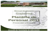 Manual de Usuario Sistema - Educación Coahuilaweb.seducoahuila.gob.mx/plantilla2011/docs/MANUAL... · 2011-12-09 · Manual de Usuario: Plantilla 2011 Nivel Preescolar y Primaria