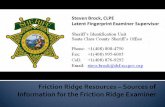 FR Resources Presources - oninonin.com/fp/IAI_201908_FR_Resources_Brock.pdf · and guidelines related to the forensic examination of friction ridge detail from the hands and feet.
