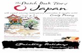 The Japan Sketch Book Tour · We start in the great food city of Osaka before moving to the world famous arts and cultural center of Japan, Kyoto. Osaka Osaka (大阪) is the working
