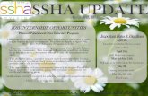 SSHA UPDATE - SSHA Advising · SSHA UPDATE Important Dates & Deadlines April 4th Deadline to withdraw from a course (with a “W”) April 10th Fall Registration opens May 3rd-May
