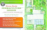 Home-Scale PERMACULTURE DESIGN - Daya Ceglia · PERMACULTURE DESIGN CERTIFICATE COURSE SLIDING SCALE FEE Early bird discount $900–$1,100 After August 15th: $1,000–$1,200 Individual