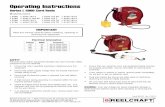Reelcraft Series L5000 Cord Reels - W. W. Grainger€¦ · terminal strip (2). 10. If voltage reading is still incorrect, replace defective collector assembly (refer to Service Instructions).