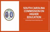 South Carolina Commission on Higher Education · 1. Be a U.S. citizen or a legal permanent resident that meets the definition of an eligible non-citizen under State Residency Statutes