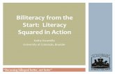 Biliteracy from the Start: Literacy Squared in Action · Bilingualism in School and Beyond (Bialystok, 2010) Bilinguals are better at multi-tasking. ... of many of our local school