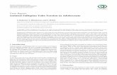 Case Report Isolated Fallopian Tube Torsion in Adolescentsdownloads.hindawi.com/journals/criog/2013/341507.pdf · Case Reports in Obstetrics and Gynecology [] S.A.Boukaidi,J.Delotte,H.Steyaertetal.,