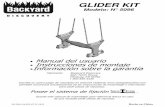 GLIDER KIT - Backyard Discovery KI… · ins-5096-a-glider kit-sp 4/8/13. please have the following information when you make your call: 1 – model number of the product located