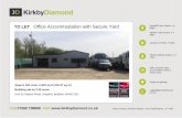 TO LET Office Accommodation with Secure Yard Ampthill Town ... · 4/24/2020  · Ampthill Town Centre: 1.9 Miles Flitwick Town Centre: 2.4 Miles Junction 13 of M1: 5 miles Flitwick