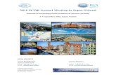 2016 SCOR Annual Meeting in Sopot, Poland Meetings/2016GM/Logistical... · 2016-04-19 · 81‐712 Sopot ‐ Poland 2016 SCOR Annual Meeting in Sopot, Poland Institute of Oceanology