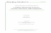 Condition Monitoring of Passive Systems, Structures, and ... · Aging Management Briefing Report Condition Monitoring of Passive Systems, Structures, and Components October 2006 ...