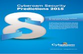 Cyberoam Security Predictions 2015€¦ · Malvertising (placing malware laden advertisements on reputed/popular webpages) is likely to become more of a nuisance in 2015. Ad networks
