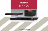 HYBRID UPS E11A - Sanyo...A power management software is included as standard for power management from a PC. UPS status can be checked at a glance from a PC or server. Note: Optional