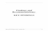 Findings and Recommendations: KEY FINDINGSapp.oig.dc.gov/news/PDF/release/findings.pdf · 3 Center (Appleseed) 4 ... it is not operating at full capacity. KEY FINDINGS Office of the