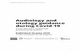 Audiology & Otology Guidance during COVID-19 Pandemic · Wax Removal Clinicians can offer wax removal using a range of approved methods (see - NICE NG98). However, this service should