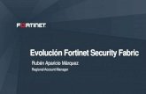 Evolución Fortinet Security Fabric · Network Security Network Security Cloud & Apps Security Multi-Cloud Security Open API Fabric Connectors Infrastructure Security Endpoint Protection