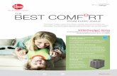 THE BEST COMF˜RT · BEST COMF˜RT THE FROM EVERY ANGLE Air Heat Pumps RP20 Variable-Speed Technology is Smart Comfort With variable-speed technology, you can rely on your heat pump