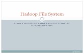 Hadoop File Systemheng/teaching/cs202-sp18/lec15.pdfHDFS client caches the data into a temporary file. When the data reached a HDFS block size the client contacts the Namenode. Namenode