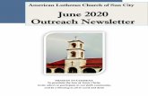 June 2020 Outreach Newsletterimages.acswebnetworks.com/1/2938/2020JuneOutreach.pdf · expertise of staff members Rick Lamb, Dave Tigges and Oddesy Hernandez. In the coming weeks we’ll