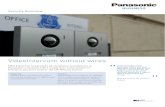 Intercom without wires - Panasonic · VideoIntercom without wires MEC Electrical Integrated Ltd completes installations of Panasonic's wireless DECT single door entry system in ...