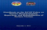 Handbook on the BJMP Policy on Torture Documentation ... · which coincides with the celebration of the Human Rights Week on December 1-11, 2015. I take cognizance to the BJMP NHQ-Directorate