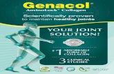 Try it and feel the difference - Genacol · Supplement Facts ** Percent Daily Values are based on a calorie diet. Daily Value not established. (1) astureraised ngrdin ydrolyed collagen