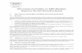 IOC Inquiry Committee on AIBA Situation Report to the IOC ... Library/OlympicOrg/Ne… · IOC Inquiry Committee on AIBA Situation Report to the IOC Executive Board 1. IOC Inquiry