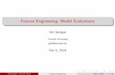 Feature Engineering, Model Evaluations · PCA vs LDA: An Example Figure:PCA vs LDA comparison Giri Iyengar (Cornell Tech) Feature Engineering Feb 5, 2018 19 / 35. LDA Motivated from