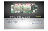 FT1 DC & LCDtalgil.com/Files/FT1 AND LCD user manual ENG.pdf1,1.5,2,3,4,5 and 6 minutes The dip switch settings on Figure 8 are: INTERVAL: The INTERVAL indicates the time duration
