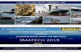 SMATEH 2019 - ASRANet Flyer NEW... · 2020-05-17 · SMATE H 2019 Visit for more details Technical Advisory Panel Prof David Gibbs, University of Hull, UK Prof Sanjeet Kanungo ,Tolani