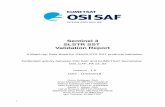 Sentinel 3 SLSTR SST Validation Report - OSI SAF · Operational Sea Surface Temperature (SST) products based on measurements from the Sea and Land Surface Temperature Radiometer (SLSTR)