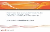 ADVICE TO COMMONWEALTH GOVERNMENT ON … · NEM and in Western Australia’s Wholesale Electricity Market. ... suppliers, networks, and investors) and the AEMC, and engaged the Brattle