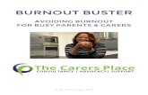 BURNOUT BUSTER - The Carers Place exhaustion, burnout and overwhelm. Severe exhaustion can affect many