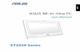ET2020 Series - Asus · mount screws, and KBM ... reference only. Actual product specifications may vary according to location. Wall mount screws Remote Control (optional) TV tuner