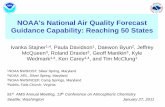 NOAA's National Air Quality Forecast Guidance Capability ... · NOAA's National Air Quality Forecast Guidance Capability: Reaching 50 States Ivanka Stajner1,4, Paula Davidson1, Daewon