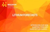 Lithium Forecast Brochure v2 - benchmarkminerals.com · CARBONATE, HYDROXIDE AND SPODUMENE Backed by our industry leading and IOSCO-regulated Lithium Price Assessment Data, our research