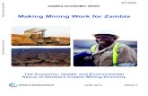 Fifth Zambia Economic Brief: Making Mining Work for Zambia · 7/1/2014  · regime in April, and raising fuel prices in May so that the government could recover import costs. On the