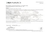 EU-type examination certificate UK/0126/0014 Revision 10 · UK/0126/0014 Revision 10 . Issued by: NMO . Notified Body Number 0126 . In accordance with the requirements of the Measuring