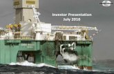 Investor Presentation July 2016 - Providence Resources...Investor Presentation July 2016 ... By attending any oral presentation made in conjunction with this presentation or by accepting