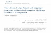 Trade Dress, Design Patent, and Copyright: Strategies to ...media.straffordpub.com/products/trade-dress-design... · 11/20/2019  · utility and design patent damages • 2013 trial--$290m