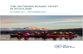 THE OUTWARD BOUND TRUST IN SCOTLAND · 2019-05-29 · Outward Bound, it is significantly less likely that they will achieve the qualifications and develop the skills that will enable