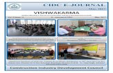 VISHWAKARMA - CIDCcidc.in/support/vis-ejournal/2017/CIDC E-Journal May 2017.pdfVISHWAKARMA (Online Monthly E-Journal of Construction Industry Development Council) Rajeev Jain, Director