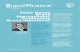 Value-Based Brand Management: Conducting Brand …...Management: Conducting Brand Valuations. + 2008 10668. +,62 VSHFLÀHVWKUHH. + JHQHUDWHKLJKHUSURÀWV. + . Alex Haigh Valuation Director,