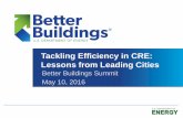 Tackling Efficiency in CRE: Lessons from Leading Cities · User - Building Engineers . Purpose – Improve building performance and lower operational costs . User - Building Engineers