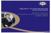 Queen Ethelburs ga’ Collegiate Sixth Form Curriculum ... · BTEC National Extended Certificate in Creative Digital Media Production 39 BTEC National Extended Certificate in Music
