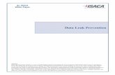 Data Leak Prevention - Temple MIS · 2014-04-09 · Data Leak Prevention An ISACA White Paper Abstract Data leak prevention (DLP) is a suite of technologies aimed at stemming the