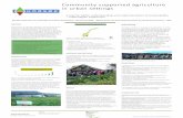 Community supported agriculture in urban settingsorgprints.org/30345/1/Friis Susanne CSAposter.sånn.8.6 2016.pdf · Community Supported Agriculture, CSA, is: “A partnership between